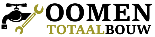 Het logo van Oomen Totaalbouw, uw loodgieter voor in Roosendaal